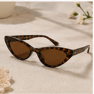 Tortoiseshell Cat-Eye Sunglasses